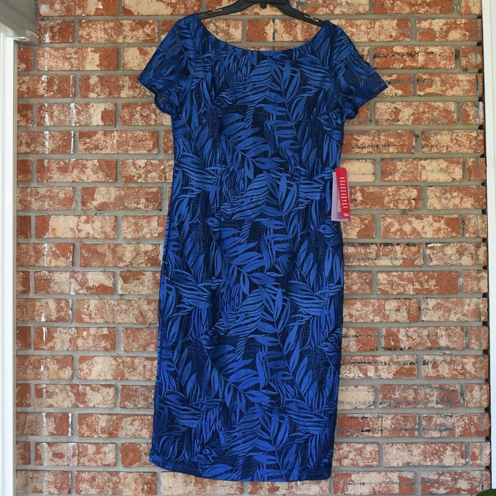 J S Collection Blue Dress NWT